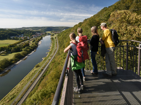 hannoversche klippe skywalk mit familie   f.grawe